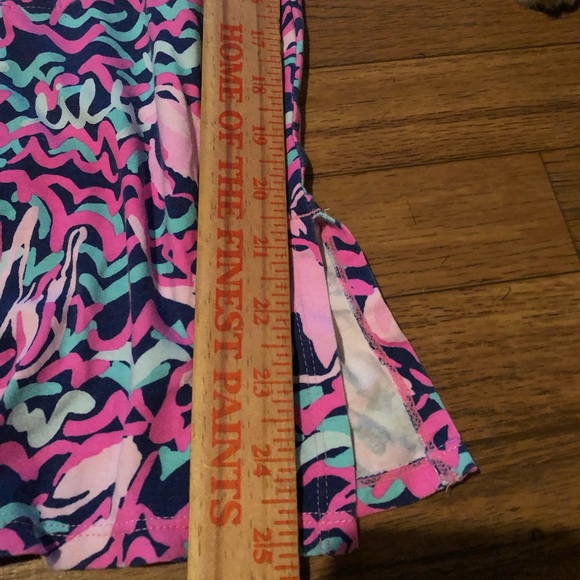 Lilly Pulitzer | Rylie UPF 50+ Cover Up Hooded Dress in Lobstah Roll Print S - Picture 4 of 9